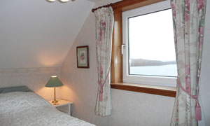 loch keose from the bedroom window